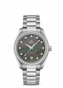 Omega Seamaster Aqua Terra 150M Master Chronometer 38 Stainless Steel / Diamond / Grey MOP / Bracelet 220.15.38.20.57.001