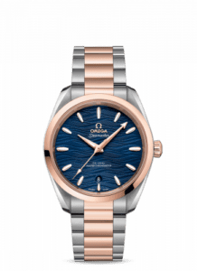 Omega Seamaster Aqua Terra 150M Master Chronometer 38 Stainless Steel / Sedna Gold / Blue-Waves / Bracelet 220.20.38.20.03.001