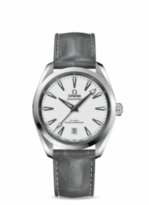 Omega Seamaster Aqua Terra 150M Master Chronometer 38 Stainless Steel / Silver / Alligator 220.13.38.20.02.001