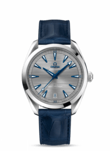 Omega Seamaster Aqua Terra 150M Master Chronometer 41 Stainless Steel / Grey / Alligator 220.13.41.21.06.001