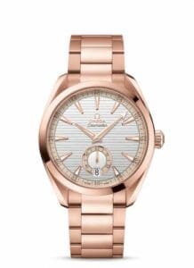 Omega Seamaster Aqua Terra 150M Master Chronometer Small Seconds 41 Sedna Gold / Silver / Bracelet 220.50.41.21.02.002