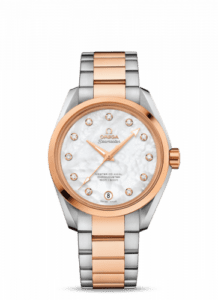 Omega Seamaster Aqua Terra 150M Master Co-Axial 38.5 Stainless Steel / Red Gold / MOP / Bracelet 231.20.39.21.55.003