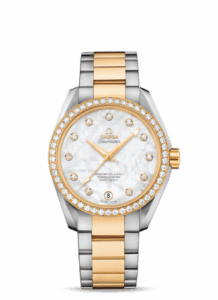 Omega Seamaster Aqua Terra 150M Master Co-Axial 38.5 Stainless Steel / Yellow Gold / Diamond / MOP / Bracelet 231.25.39.21.55.002