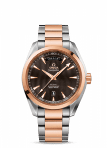 Omega Seamaster Aqua Terra 150m Co-Axial 41.5 Day-Date Stainless Steel / Red Gold / Grey / Bracelet 231.20.42.22.06.001