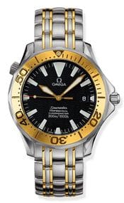Omega Seamaster Diver 300M Automatic 41 Stainless Steel / Yellow Gold / Black / Bracelet 2455.50.00