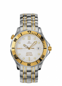 Omega Seamaster Diver 300M Automatic 41 Stainless Steel / Yellow Gold / White / Bracelet 2332.20.00