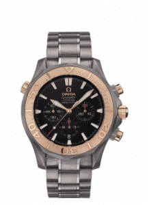 Omega Seamaster Diver 300M Automatic 41.5 Chronograph Titanium / Red Gold / Black / Bracelet / America’s Cup 2294.50.00
