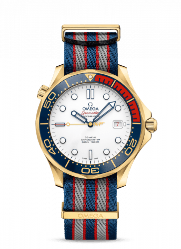 Omega Seamaster Diver 300M Co-Axial 41 Yellow Gold /James Bond Commander's Watch 212.62.41.20.04.001