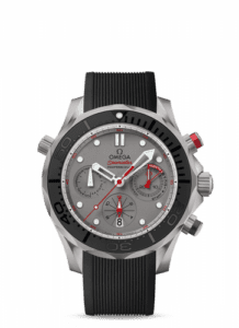 Omega Seamaster Diver 300M Co-Axial 44 Chronograph Titanium / Grey / Rubber / ETNZ 212.92.44.50.99.001