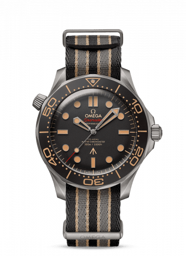 Omega Seamaster Diver 300M Master Co-Axial 42 James Bond No Time to Die / NATO 210.92.42.20.01.001