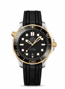 Omega Seamaster Diver 300M Master Co-Axial 42 Stainless Steel / Yellow Gold / Black / Rubber 210.22.42.20.01.001