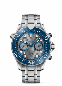 Omega Seamaster Diver 300M Master Co-Axial 44 Chronograph Stainless Steel / Grey / Bracelet 210.30.44.51.06.001