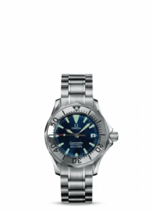 Omega Seamaster Diver 300M Quartz 28 Stainless Steel / Electric Blue / Bracelet 2285.80.00