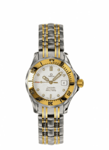 Omega Seamaster Diver 300M Quartz 28 Stainless Steel / Yellow Gold / White / Bracelet 2382.20.00