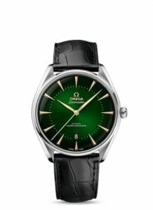Omega Seamaster Master Co-Axial 39.5 Macau Edition Stainless Steel / Green / Alligator 511.13.40.20.10.001