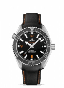 Omega Seamaster Planet Ocean 600M Co-Axial 42 Stainless Steel / Orange Numerals / Rubber 232.32.42.21.01.005