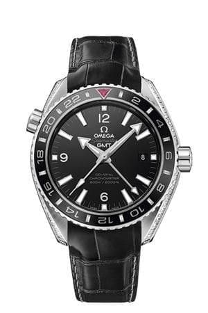 Omega Seamaster Planet Ocean 600M Co-Axial 43.5 GMT Platinum / Diamond / Oman 232.98.44.22.01.002