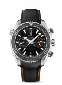 Omega Seamaster Planet Ocean 600M Co-Axial 45.5 Chronograph Stainless Steel / Orange Numerals / Rubber 232.32.46.51.01.005