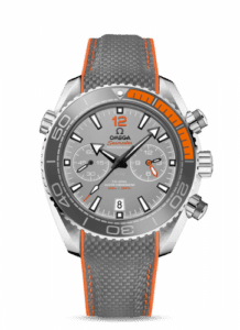 Omega Seamaster Planet Ocean 600M Co-Axial 45.5 Master Chronometer Chronograph Titanium / Grey / Strap 215.92.46.51.99.001