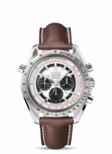 Omega Speedmaster Broad Arrow Co-Axial Rattrapante Stainless Steel / Panda 3882.31.37