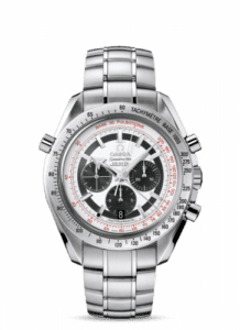 Omega Speedmaster Broad Arrow Co-Axial Rattrapante Stainless Steel / Panda / Bracelet 3582.31.00