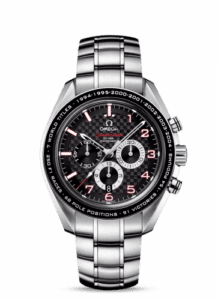 Omega Speedmaster Co-Axial 44.25 Stainless Steel / Carbon / Bracelet / Schumacher the Legend 321.30.44.50.01.001