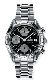 Omega Speedmaster Date 39 Stainless Steel / Black - Silver / Bracelet 3511.50.00