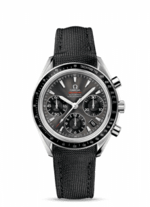 Omega Speedmaster Date 40 Stainless Steel / Grey / Codura 323.32.40.40.06.001