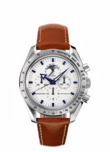 Omega Speedmaster Professional Moonphase Broad Arrow Stainless Steel / Ivory 3875.20.37