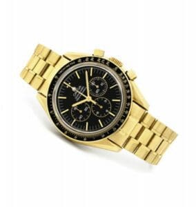 Omega Speedmaster Professional Moonwatch Yellow Gold / Black / Bracelet / Jubilee Chronometer 3194.50.00