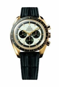Omega Speedmaster Professional Moonwatch Yellow Gold / Golden Panda 3690.30.01