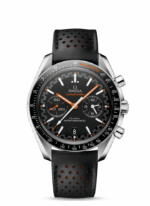 Omega Speedmaster Racing Master Co-Axial Stainless Steel / Black / Orange / Strap 329.32.44.51.01.001