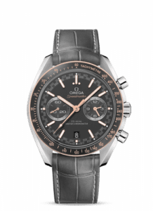 Omega Speedmaster Racing Master Co-Axial Stainless Steel / Sedna / Grey / Alligator 329.23.44.51.06.001