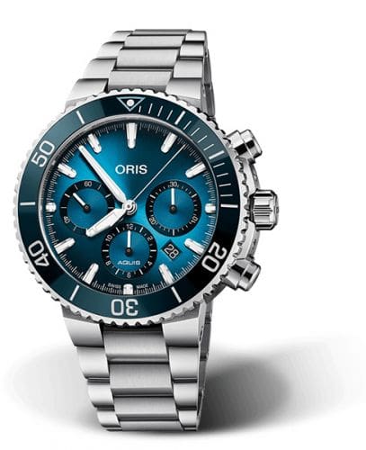 Oris Aquis Chronograph 45.5 Blue Whale Limited Edition 01 771 7743 4185