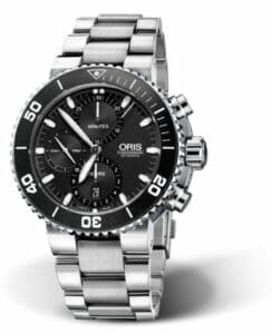 Oris Aquis Chronograph 46 Stainless Steel / Black / Bracelet 01 774 7655 4154-07 8 26 01PEB