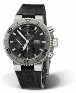 Oris Aquis Chronograph 46 Titanium / Grey / Rubber 01 674 7655 7253-07 4 26 34TEB