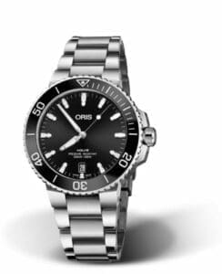 Oris Aquis Date 39.5 Stainless Steel / Black / Bracelet 01 733 7732 4134-07 8 21 05PEB