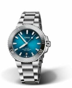 Oris Aquis Date 39.5 Stainless Steel / Blue / Bracelet 01 733 7732 4155-07 8 21 05PEB