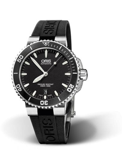 Oris Aquis Date 40 Stainless Steel / Black / Rubber 01 733 7676 4154-07 4 21 34