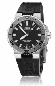Oris Aquis Date 43 Stainless Steel / Black / Rubber 01 733 7653 4153-07 4 26 34EB