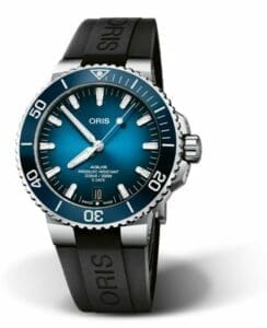 Oris Aquis Date Calibre 400 43.5 Stainless Steel / Blue / Rubber 01 400 7763 4135-07 4 24 74EB