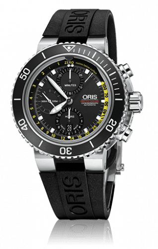 Oris Aquis Depth Gauge Chronograph 01 774 7708 4154-Set RS