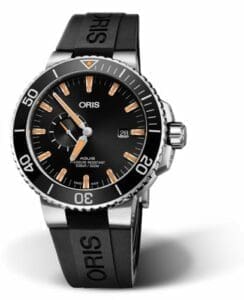 Oris Aquis Small Seconds Date 45.5 Stainless Steel / Black / Rubber 01 743 7733 4159-07 4 24 64EB