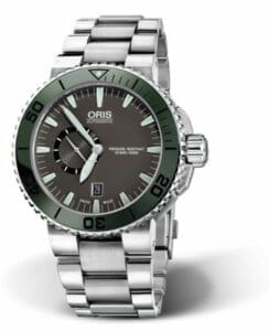 Oris Aquis Small Seconds Date 46 Stainless Steel / Grey / Bracelet 01 743 7673 4157-07 8 26 01PEB