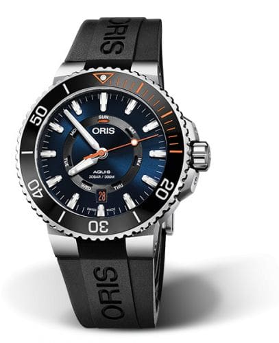 Oris Aquis Staghorn Restoration Limited Edition / Rubber 01 735 7734 4185-Set RS