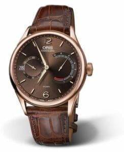 Oris Artelier Calibre 111 Rose Gold / Maroon 01 111 7700 6062-Set 1 23 86