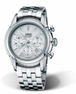 Oris Artelier Chronograph 44.5 Stainless Steel / Silver / Bracelet 01 676 7547 4051-07 8 22 71