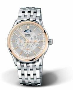 Oris Artelier Complication 40 Stainless Steel - Rose Gold / Silver / Bracelet 01 581 7592 6351-07 8 21 73