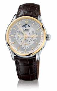 Oris Artelier Complication 40 Stainless Steel - Yellow Gold / Silver 01 582 7592 4351-07 5 21 70FC
