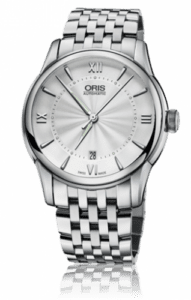 Oris Artelier Date 40.5 Stainless Steel / Silver / Bracelet 01 733 7670 4071-07 8 21 77 x